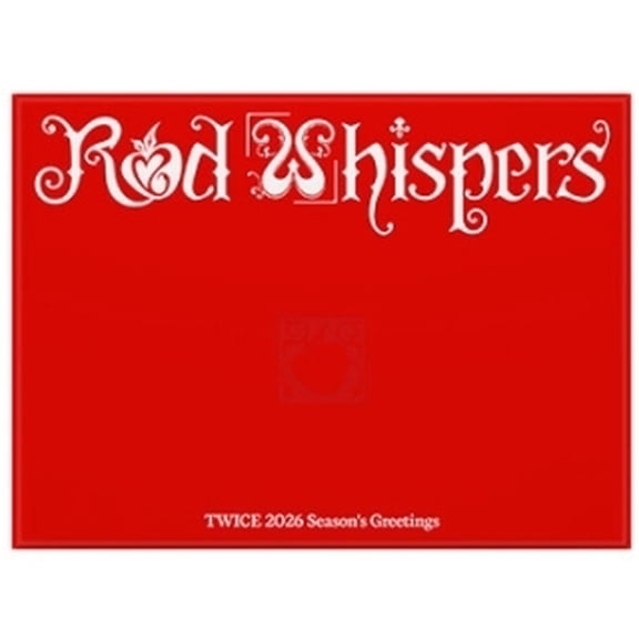 2026 Season's Greetings - Red Whispers - Special Photo Card Set - 9 Types Of Members