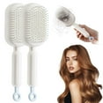 thumbnail image 1 of 2026 Self Cleaning Hair Brush, Retractable Cushion Massage Comb, Easy Clean,One-pull Clean Anti Static Brushs, Hairs Styling Tools for All Hairs Types, 1 of 7