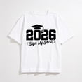 thumbnail image 1 of 2026 Senior Graduation - Autograph Shirt - Class of 2026 T-Shirt, 1 of 8