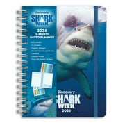 2026 Shark Week 13-Month Weekly Planner, Spiral-Bound