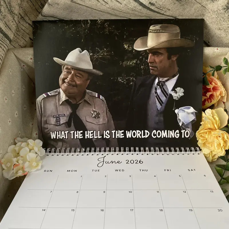 2026 Sheriff Buford T. Justice Wall/Desk Calendar , Smokey and The ...
