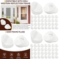 thumbnail image 1 of 2026 Silicone Door Frame Plugs, 5/16 x 1/4 Inch Round Entry Door Plug, White Frame Screw Hole Plugs for Furniture Frames Insert Caps,White,100PCS, 1 of 7