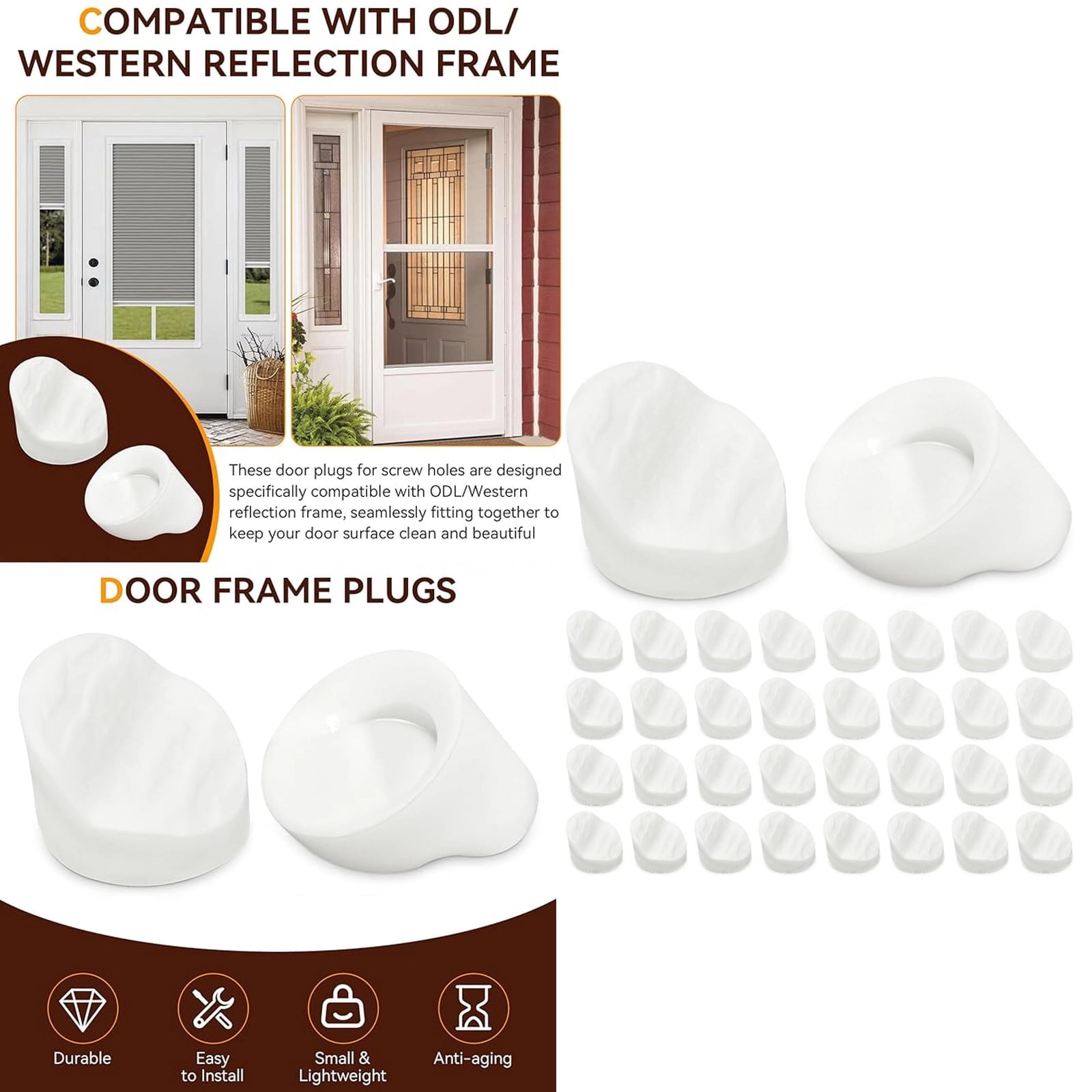 2026 Silicone Door Frame Plugs, 5/16 x 1/4 Inch Round Entry Door Plug ...