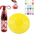 thumbnail image 1 of 2026 Silicone Wine Carrier Bag, Multi-Use Silicone Storage Bag & Organizer, Handheld Bottle Mesh Coaster & Drink Holder for Wine, Water Bottles, Fruits, Hot Dishes, Stable Placement, 1 of 7