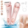 thumbnail image 1 of 2026 Silk Glide Epilator Hair Removal at Home - 2 in 1 Electric Shaver for Women, Wet & Dry, Gentle on Skin, Portable Design, Digital Display, Multifunctional Use, Female Body Hair Makeup Organizers, 1 of 8