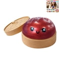 thumbnail image 1 of 2026 Simulated Giant Sugar Dumpling Squishies,Realistic Cute Bun Slow Rising Stress Ball With Steamed Box, Gifts for Adults, 1 of 2