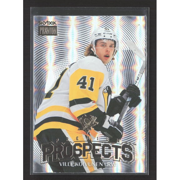 2026 Upper Deck SkyBox Metal Universe Premium Prospects Ville Koivunen Pittsburgh Penguins #PP-20 Hockey Card