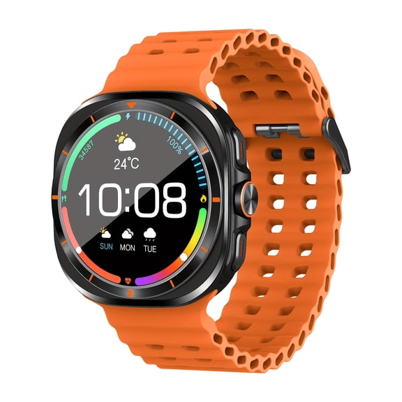 2026 Smart Sports Watch with Call, Message Alerts, Fitness Tracking, Android & iPhone Compatible, Unisex
