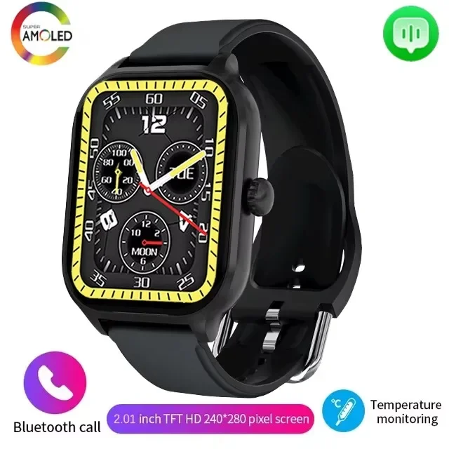 2026 Smart Watch For Man Women 2.01 inch Full Touch Display reloj ...