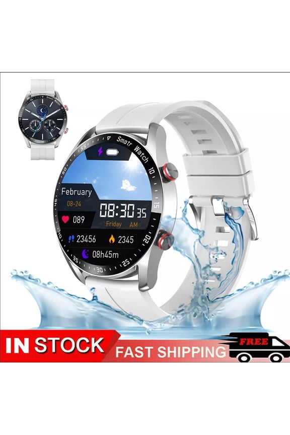 2026 Smart Watch For Men/Women's Waterproof Smartwatch Bluetooth For iPhone Samsung
