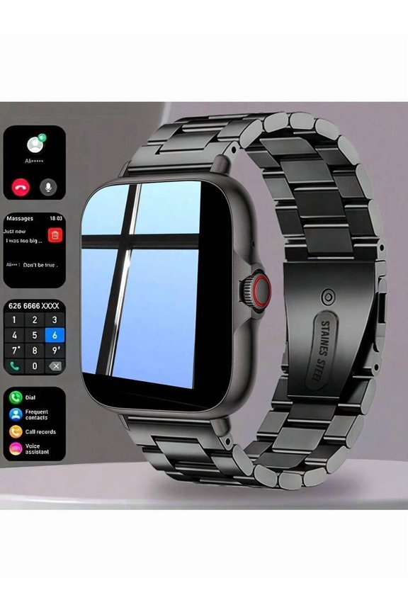 2026 Smart Watch: Make/Answer Calls, Message Alerts, Custom Dial, Full Touch Screen, Men's/Women's Sports Watch, Compatible Android iOS, Holiday Birthday Gift