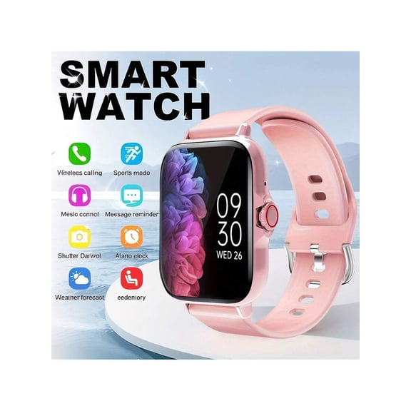 2026 Smart Watch: Make/Answer Calls, Message Alerts, Custom Dial, Full Touch Screen, Men's/Women's Sports Watch, Compatible Android iOS, Holiday Birthday Gift