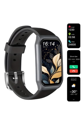 2026 Smart Watch for Men & Women, 1.0" HD Touch Screen, Wireless Call & Fitness Tracker
