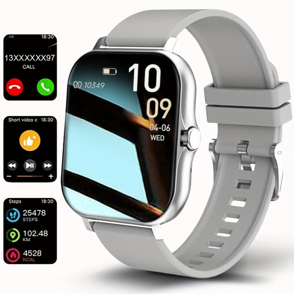 2026 Smart Watch for Men & Women, 1.83" HD Touch Screen, Fitness & Call Features