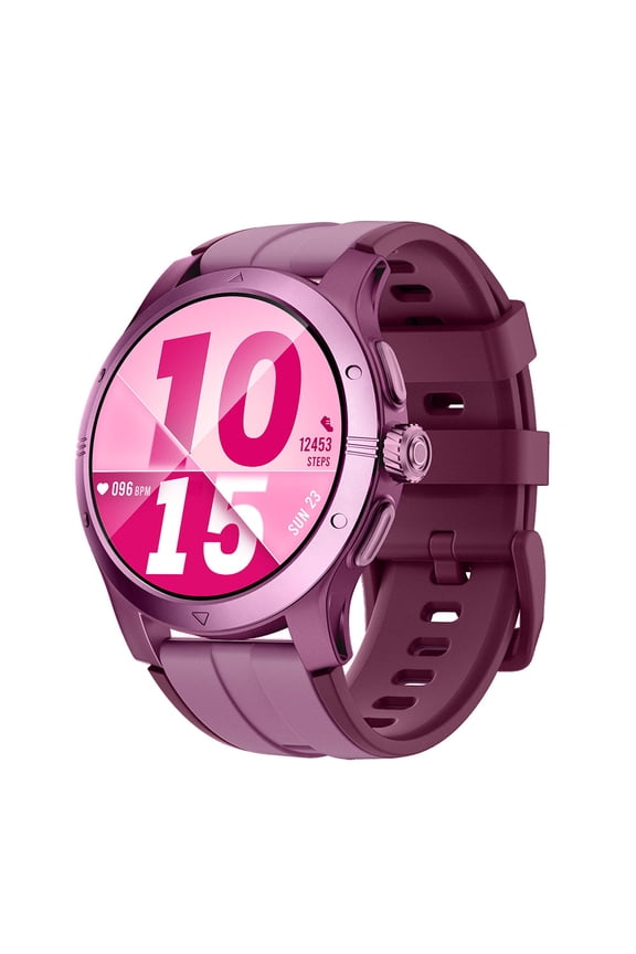 2026 Smart Watch with Standalone GPS Offline Maps 5ATM Waterproof 1.43 AMOLED 14-Day Battery 100 Sports Modes, for Android iOS Men Women Purple