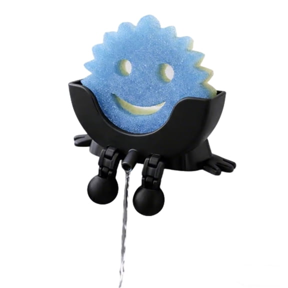 2026 Smiley Sponge Set - Fun Kitchen Decor, Multi-Functional Dish Washing Sponge for Dish Cookware Furniture Bathroom