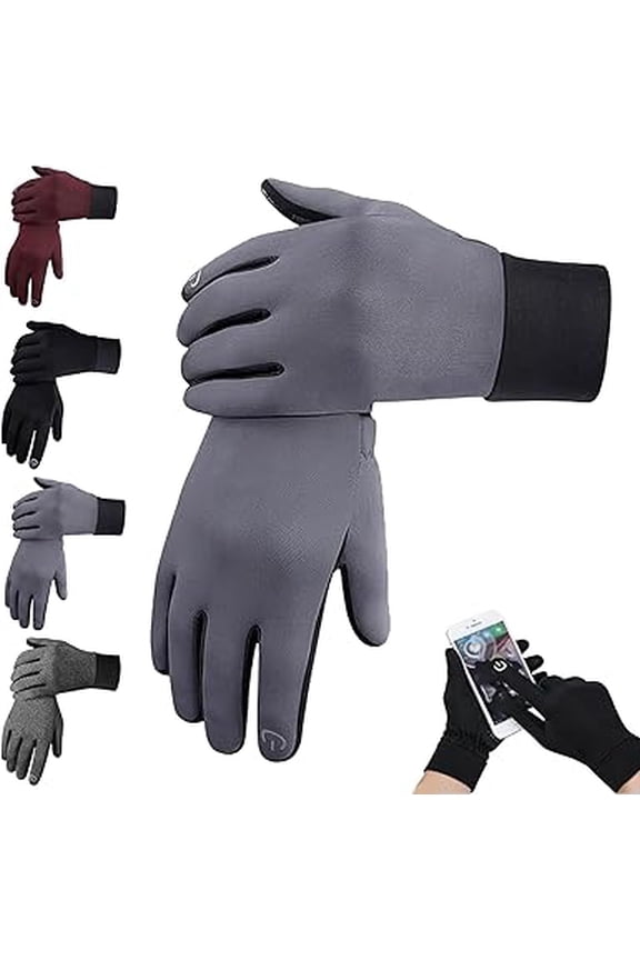 2026 Snow Stopper Gloves for Men Women, Thermal Touch Screen Winter Gloves, Touch Screen Water Resistant Thermal