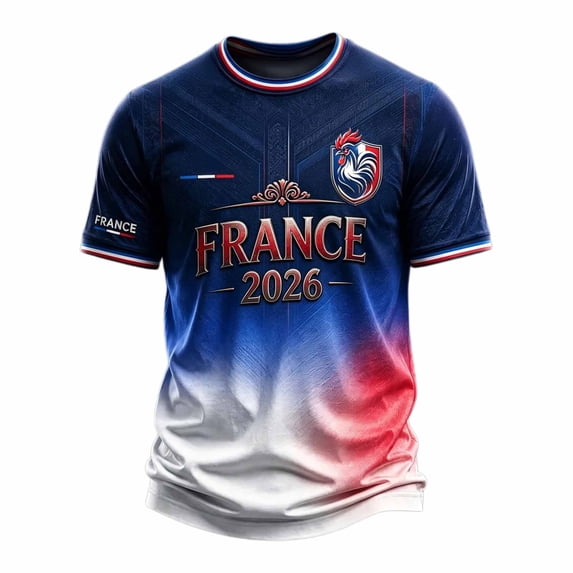 2026 Soccer Cup France Supporter Collection Top Classic Team Crest 2026-soccer-cup-france-supporter-collection-top-classic-team-crest