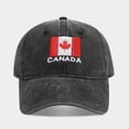 thumbnail image 1 of 2026 Soccer Fan Baseball Cap, Embroidered Country Flag and Name Adjustable Hat, Choose from 9 Nations Including USA, Mexico, Canada, for Men and Women, Casual Sport Cap CANADA, 1 of 5