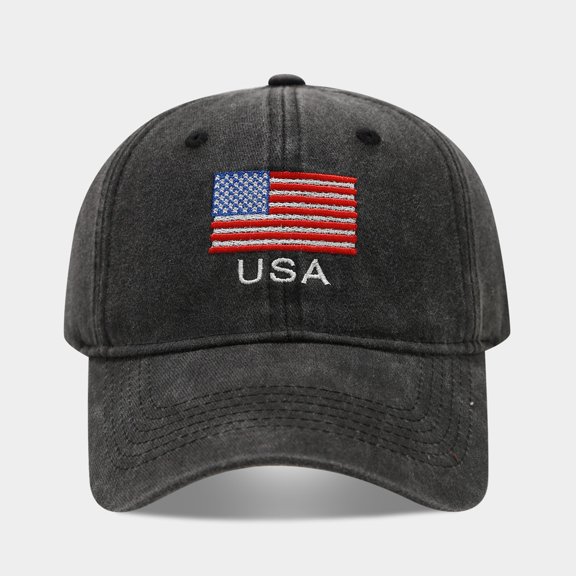 2026 Soccer Fan Baseball Cap, Embroidered Country Flag and Name Adjustable Hat, Choose from 9 Nations Including USA, Mexico, Canada, for Men and Women, Casual Sport Cap USA
