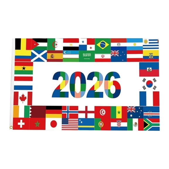 2026 Soccer Festival Background World Football Tournament Cup Backdrop