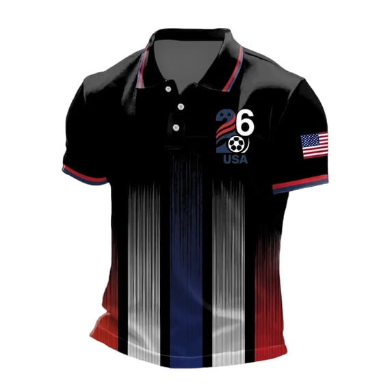 2026 Mexico Soccer Mens Polo Shirts Short Sleeve Casual Collared Pullover Summer Tops Soccer Shirt for Men Indoor Outdoor Activities Daily Wear