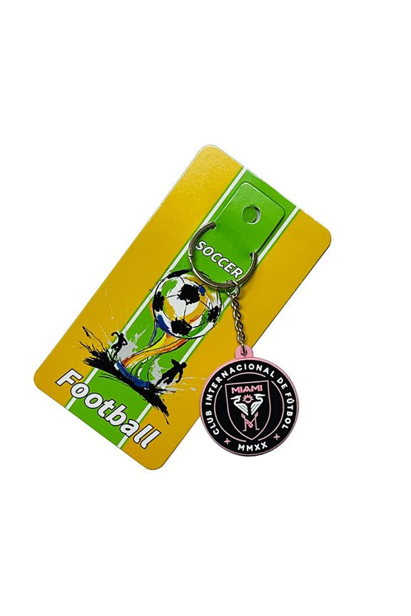 2026 Soccer Tournament Soft Rubber Soccer Logo Keychain, Ultimate Soccer Fan Gear and Game Day Merch, Rotating Chain Clip Accessory for Backpacks, Soccer Fan Gifts, Sports Party Favors