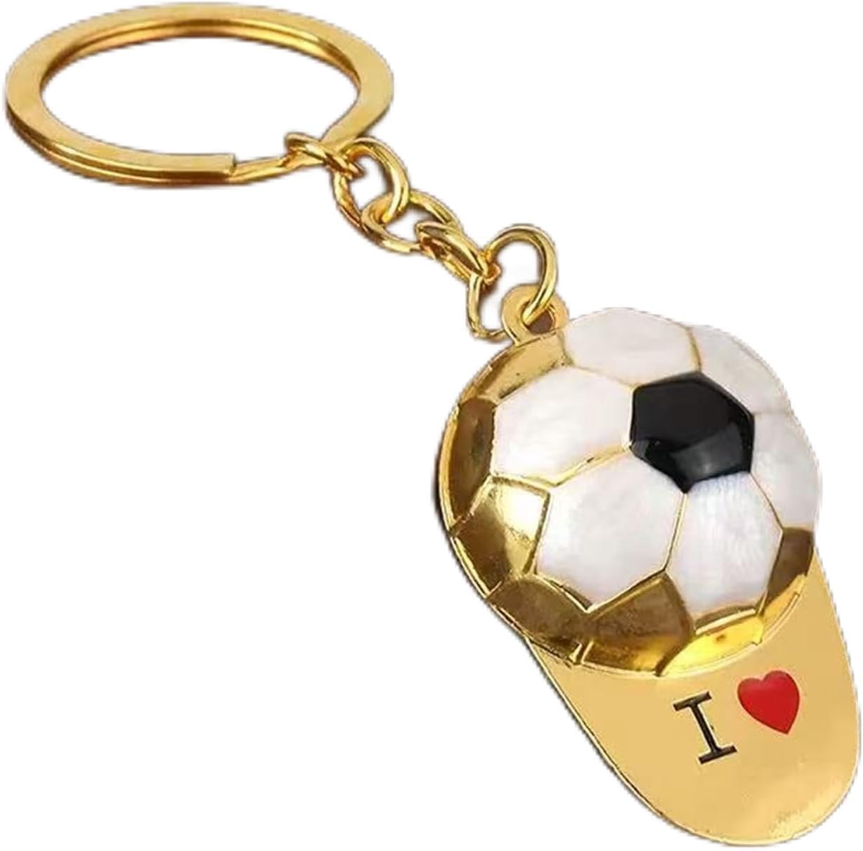 2026 Soccer World Cup Keychain, Football Cap Style Metal Key Ring ...