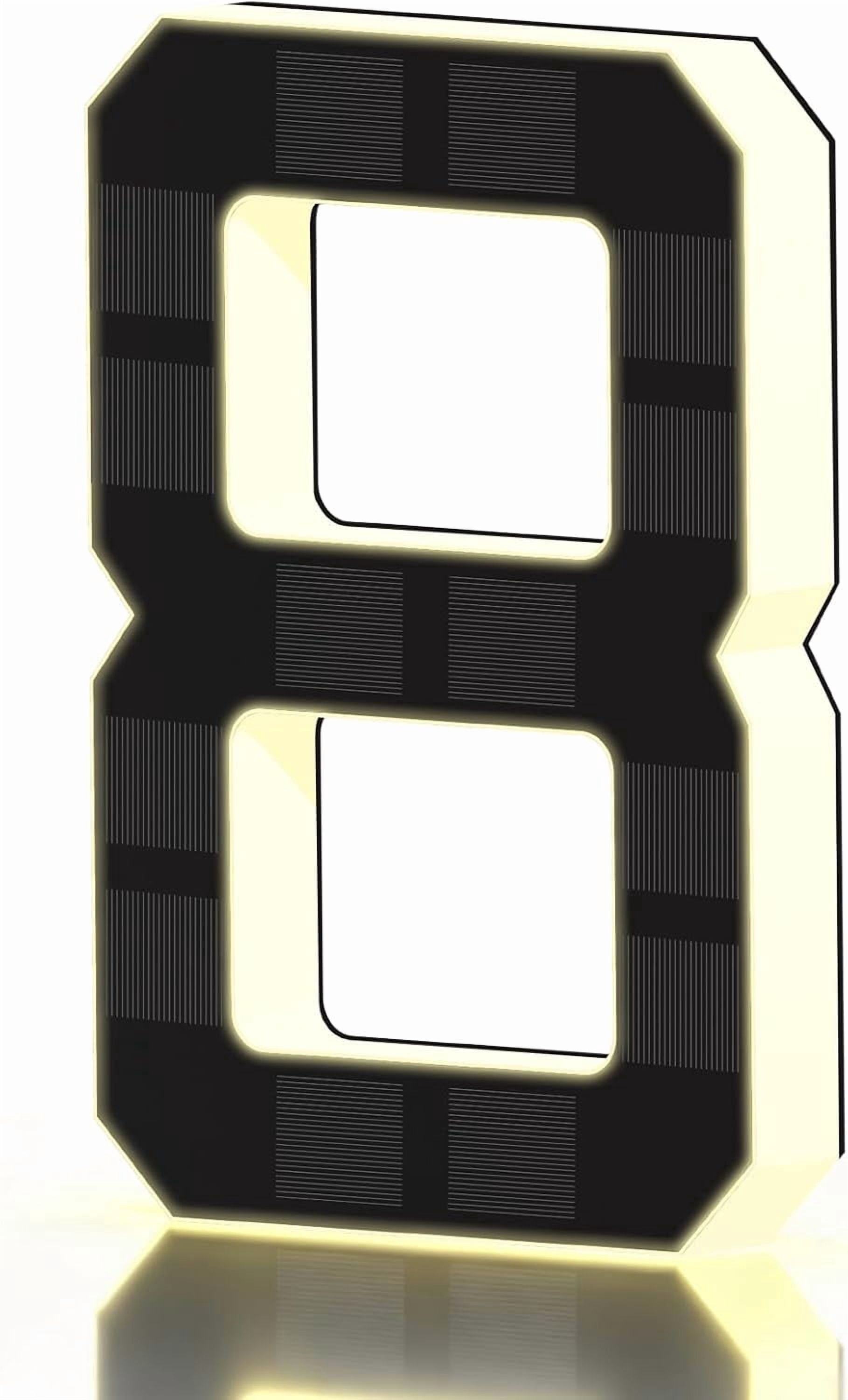 2026 Solar House Numbers for Outside – LED Light Up Address Sign IP65 ...