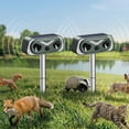 thumbnail image 1 of 2026 Solar Ultrasonic Animal Repeller Outdoor with Flashing Lights & Motion Sensor Animal Deterrent Devices for Deer, Cat, Squirrel, Raccoon, Rabbit, Fox, Skunk Repellent for Yard Garden, 1 of 7