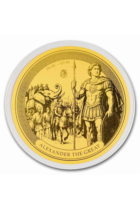 2026 Solomon Islands 1/100 oz Gold Alexander the Great
