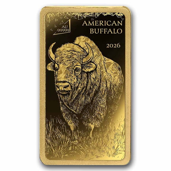 2026 Solomon Islands 1/100 oz Gold Bullion Collection II: Buffalo