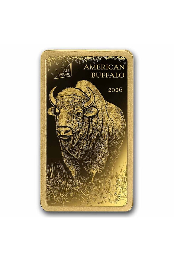 2026 Solomon Islands 1/100 oz Gold Bullion Collection II: Buffalo
