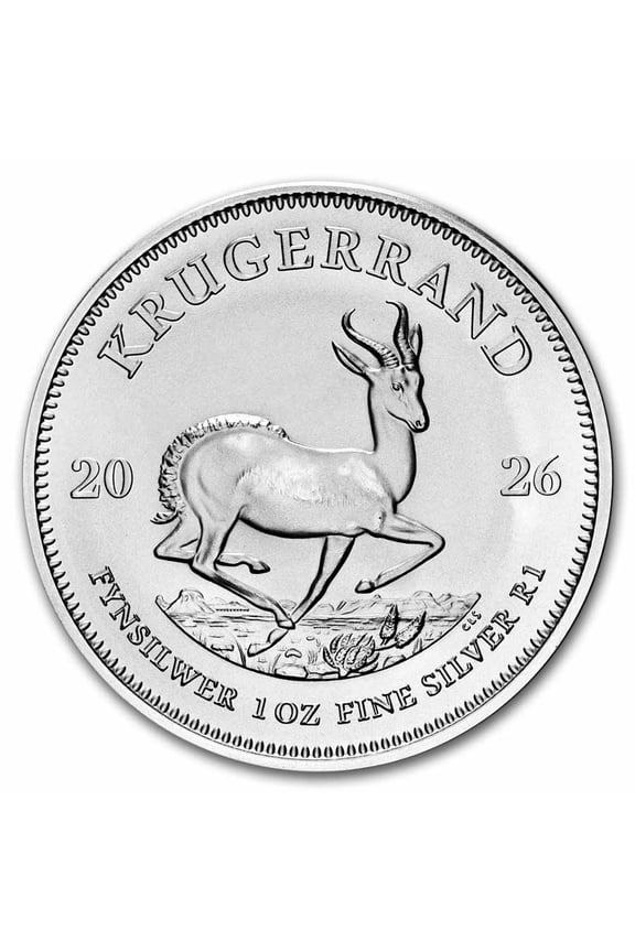 2026 South Africa 1 oz Silver Krugerrand BU