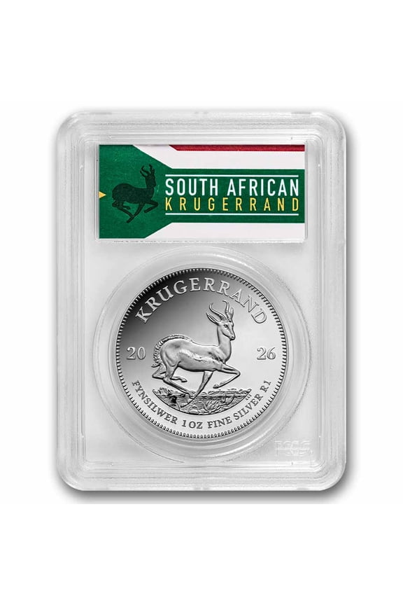 2026 South Africa 1 oz Silver Krugerrand PR-70 PCGS