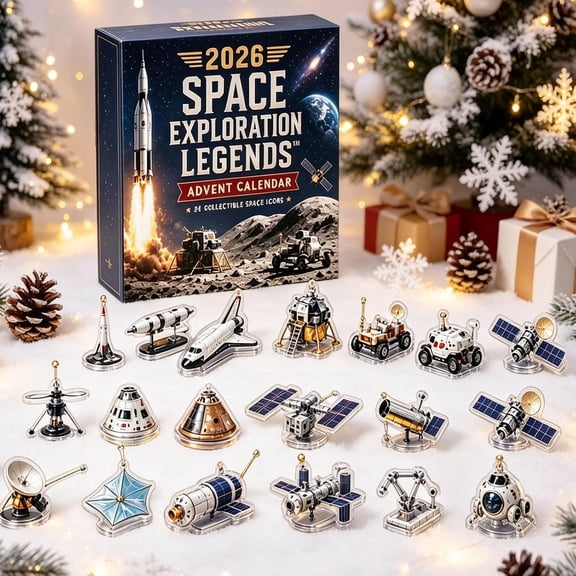 2026 Space Exploration Legends Advent Calendar Gift Christmas