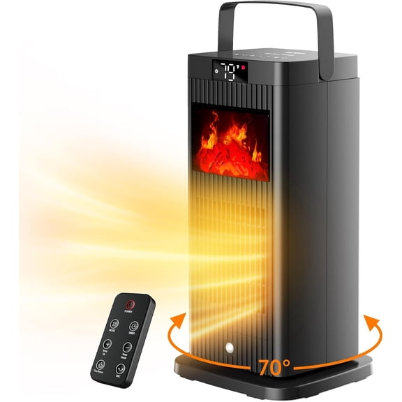 2026 Space Heater 1500W Portable Electric PTC Ceramic