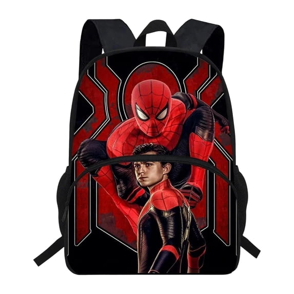 2026 Spider Web Backpack, Large Capacity Travel Stamp School Bookbag for Back to School