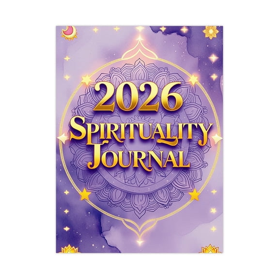 2026 Spiritual Journal Daily Planner With 68 Pages Wide Lined For Daily Planning