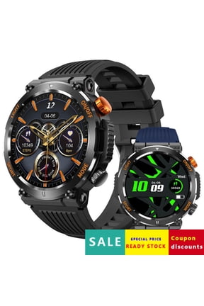 2026 Sports New Style HT17 Smart Watch Bluetooth Call Outdoor Compass Sports Three-Proof Heart Rate Sleep Monitoring