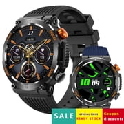 2026 Sports New Style HT17 Smart Watch Bluetooth Call Outdoor Compass Sports Three-Proof Heart Rate Sleep Monitoring