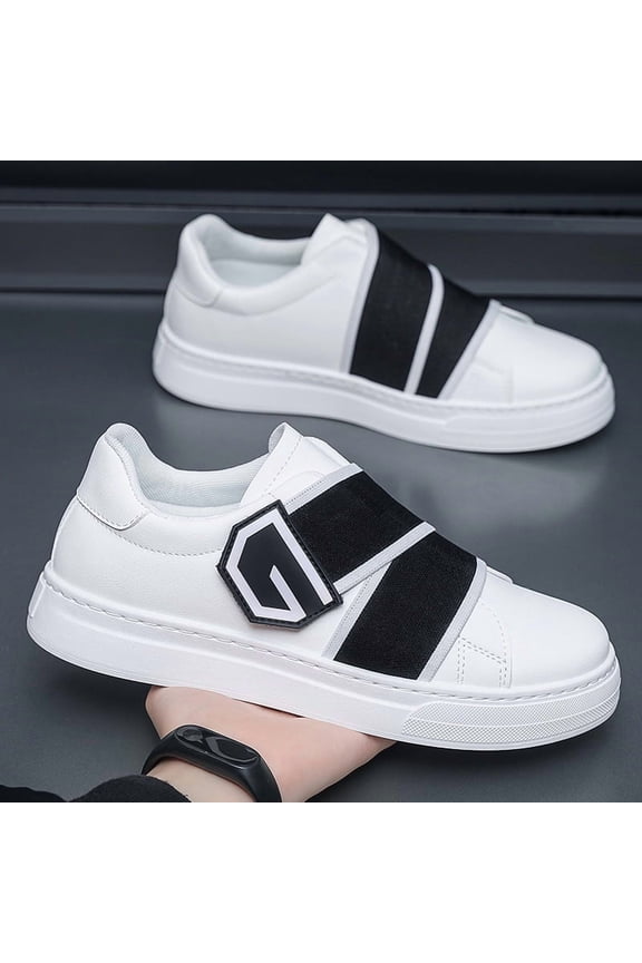 2026 Spring Summer Men's Hook& Loop Casual Sneakers Fashion All-match Shoes