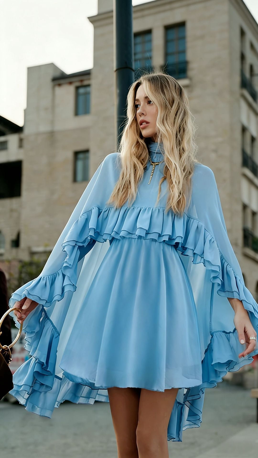 europe style chiffon dress Amalfi Chiffon Dress - Emika Fashion - Women's Clothes, Dresses, Evening Dresses, Cocktail Dresses, Party Dresses, Pantsuits, Skirts, Shorts, Corsets, Blouses