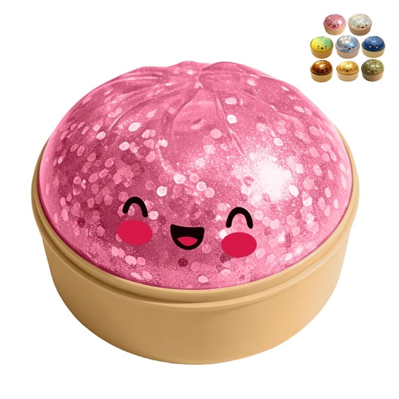 2026 Squishies Dumpling Giant Soft Slow Rising Stress Ball, Soft Squeeze Decompression Dough for Adults