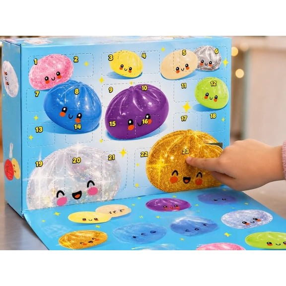 2026 Squishy Bun Bao Bun Mystery Advent Countdown Calendar (24 RANDOM Dumplings)