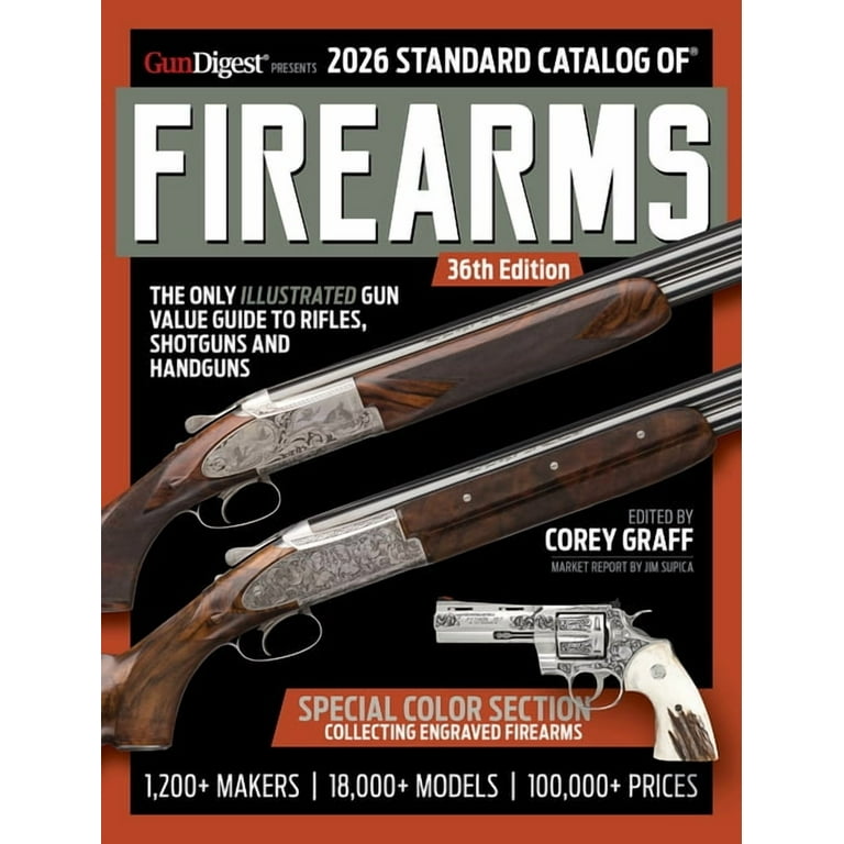 2026 Standard Catalog of Firearms, (Paperback) - Walmart.com