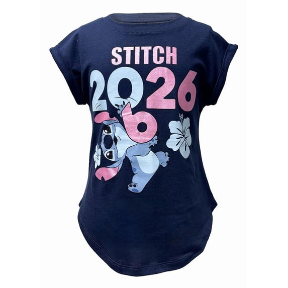 Disney Stitch 626 Youth Fashion Top, XS-L (Girl's)