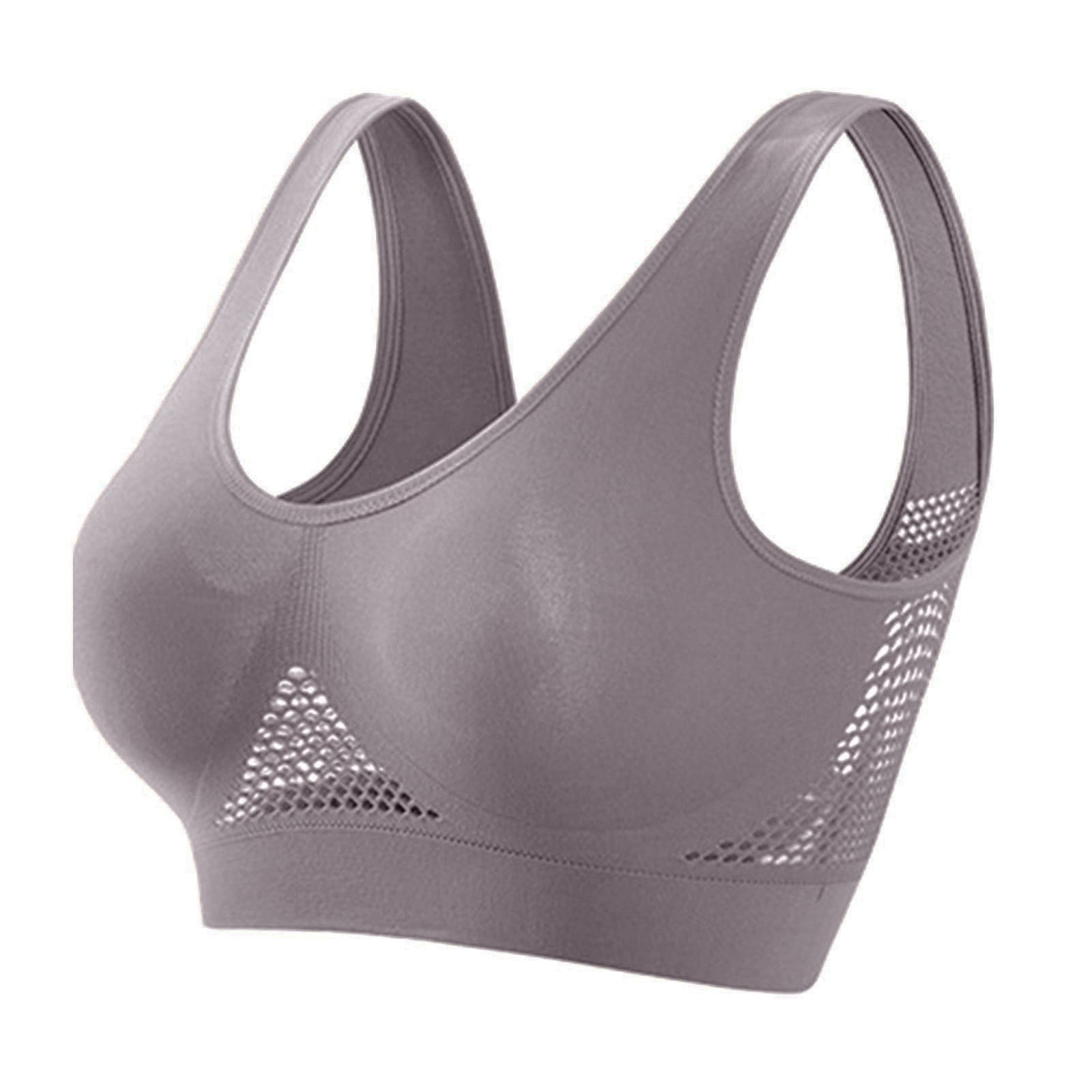 2026 Summer Breathable Air Mesh Sports Bra for Women Wireless High ...