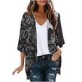 thumbnail image 1 of 2026 Summer Cardigans for Women Lightwight Plus Size Cardigan Casual Print Overcoat Spring Printed Top, 1 of 5