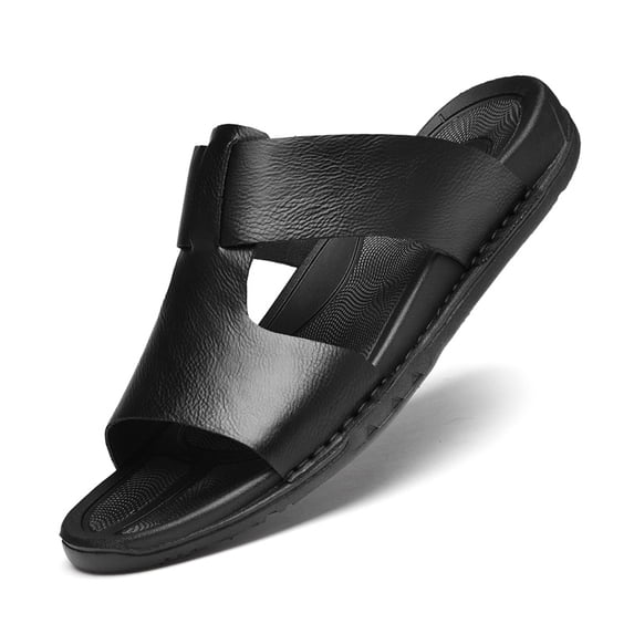 2026 Summer Men'S Beach Slippers Quick Drying Breathable Soft Sole Casual Slides